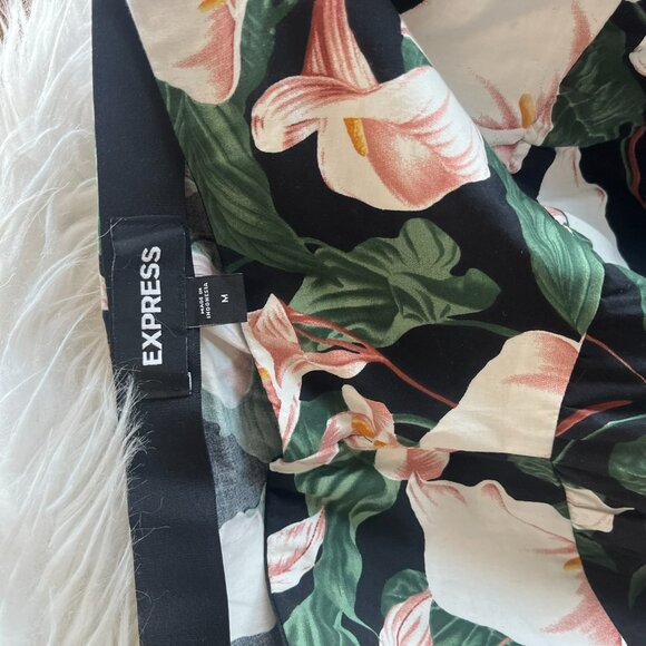 Express Flouncy Maxi Cotton Skirt - Picture 2 of 6